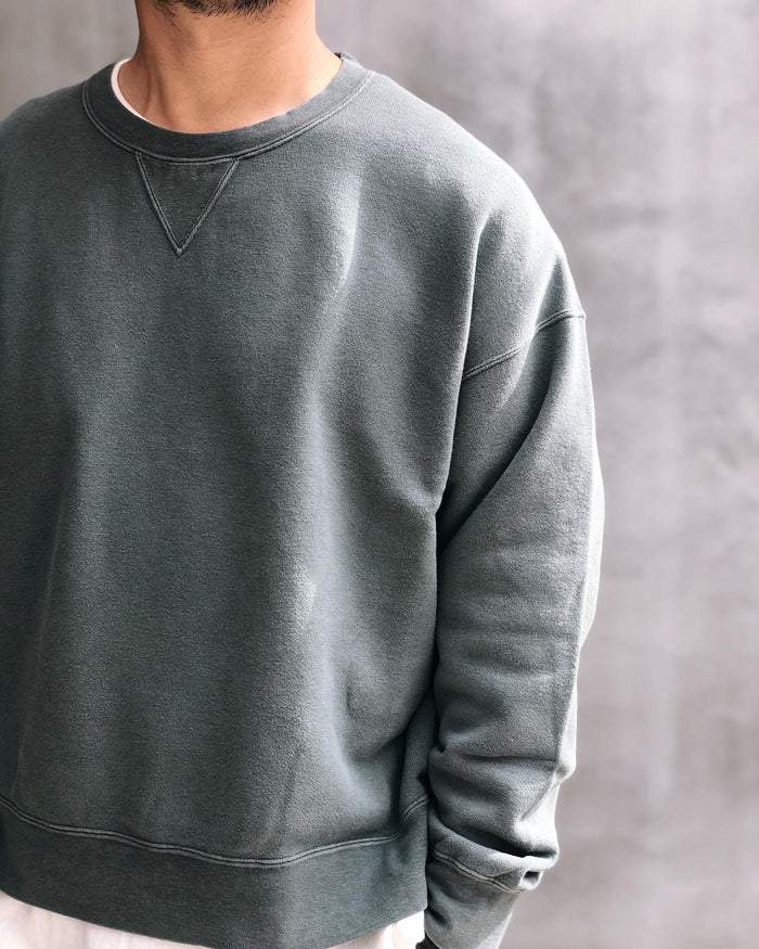 visvim/JUMBO SB SWEAT L/S DMGD (U.D.)