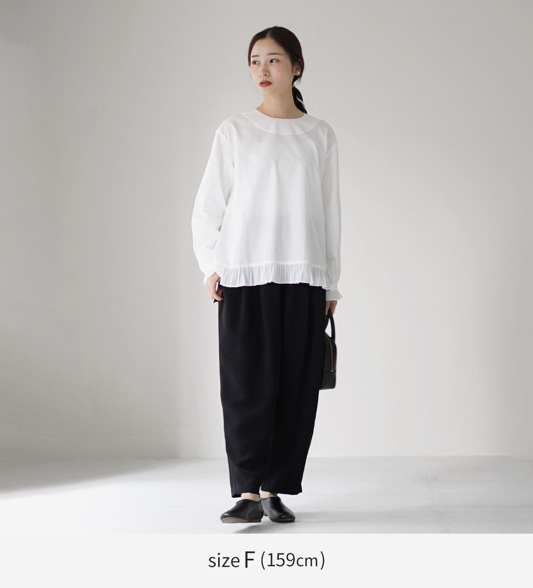 TUMUGU（ツムグ） コットンサテン プルオーバー｜ROCOCO ONLINE STORE