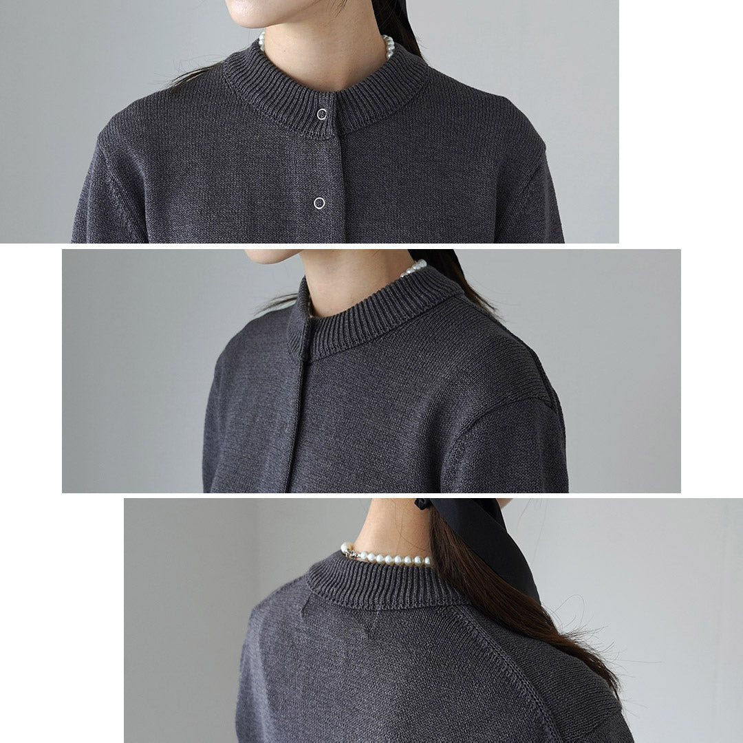 SHINZONE（シンゾーン） ロング リブ カーディガン 23AMSNI05