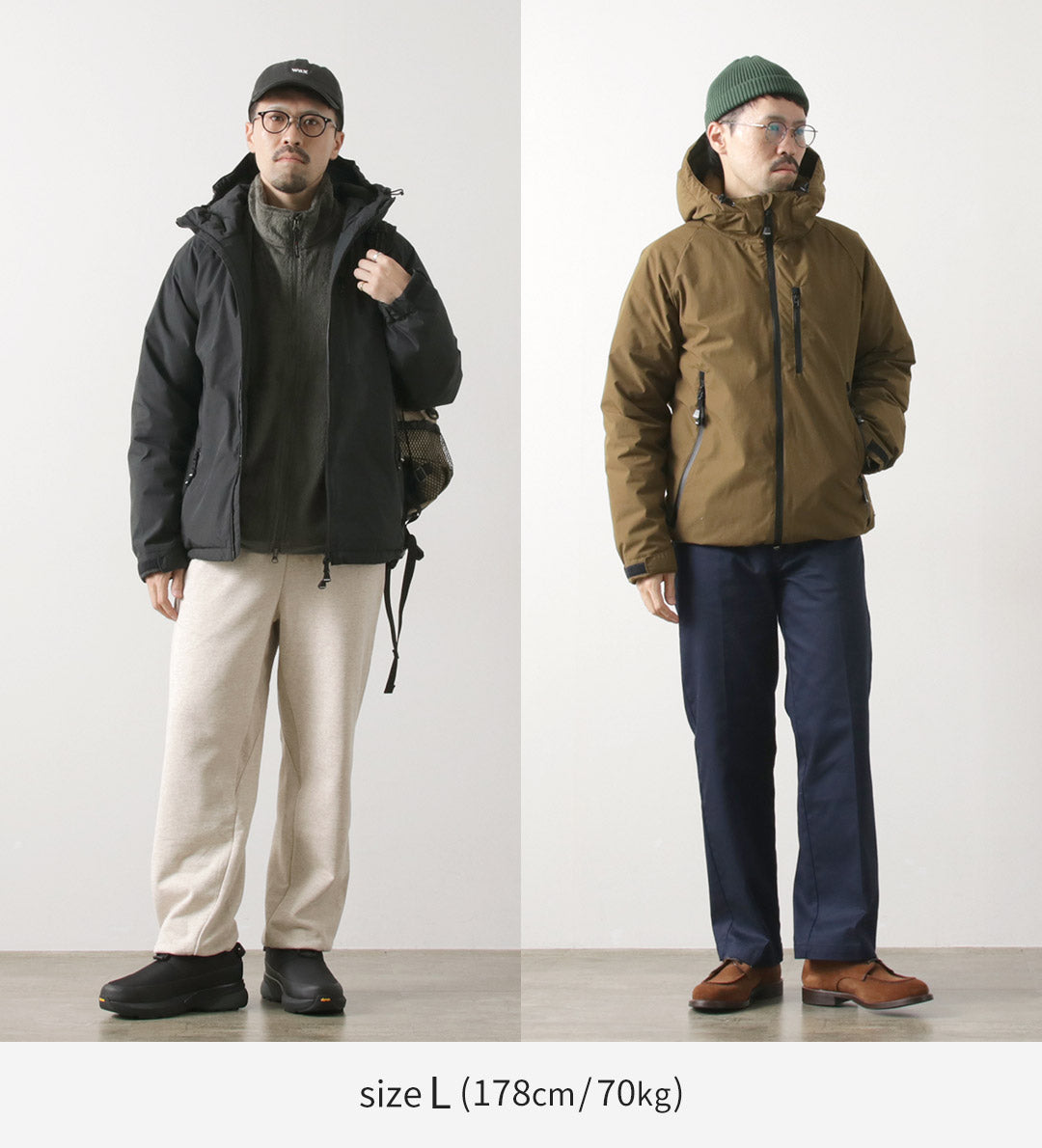 NANGA（ナンガ） 別注 HINOC ヒノック リム フード ダウンジャケット