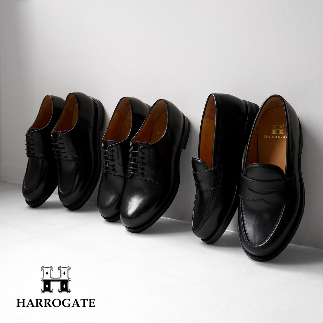 HARROGATE（ハロゲイト） コインローファー / 革靴 レザーシューズ