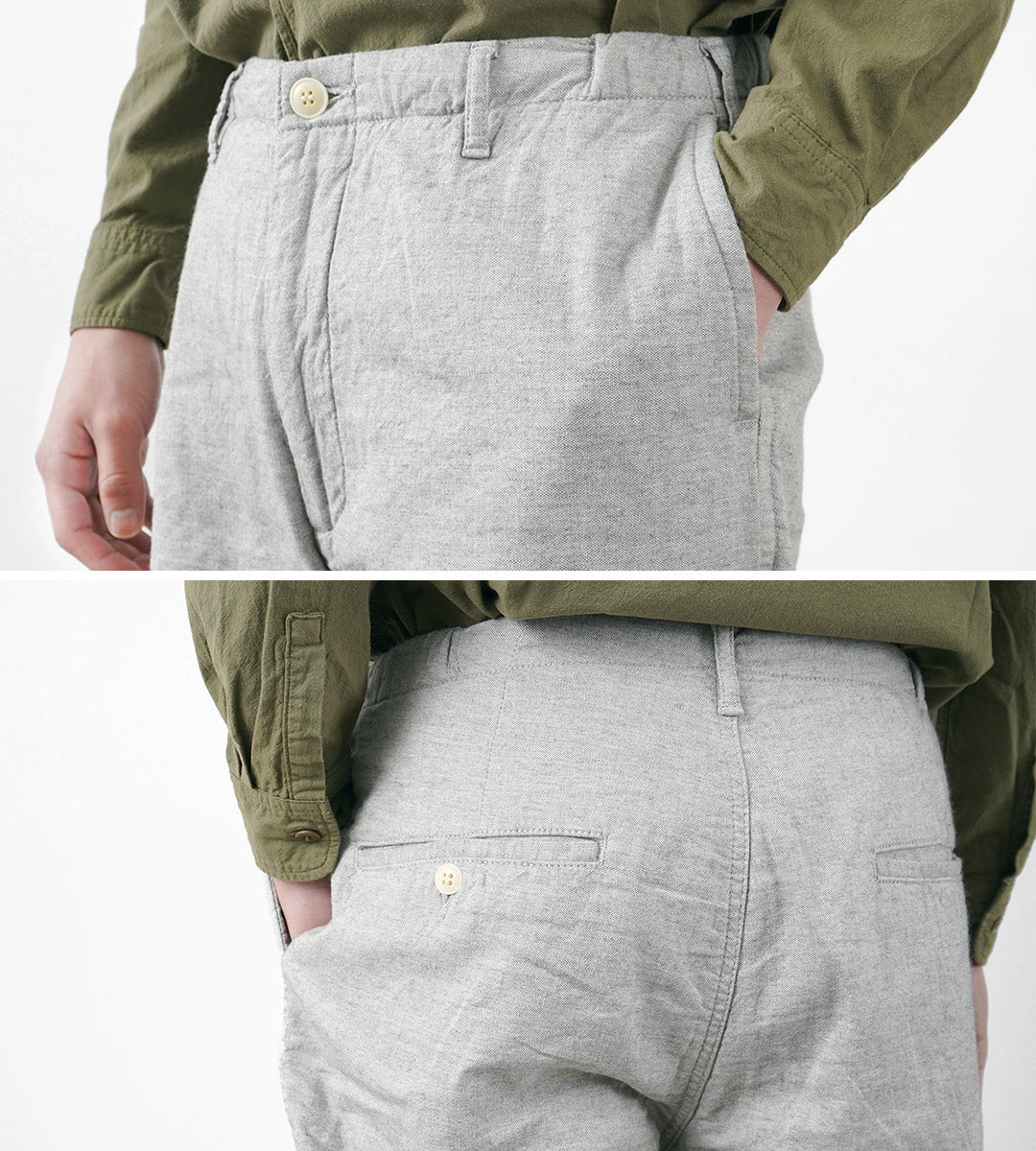 50％OFF】FOB FACTORY（FOBファクトリー） F0513 コットンリネン