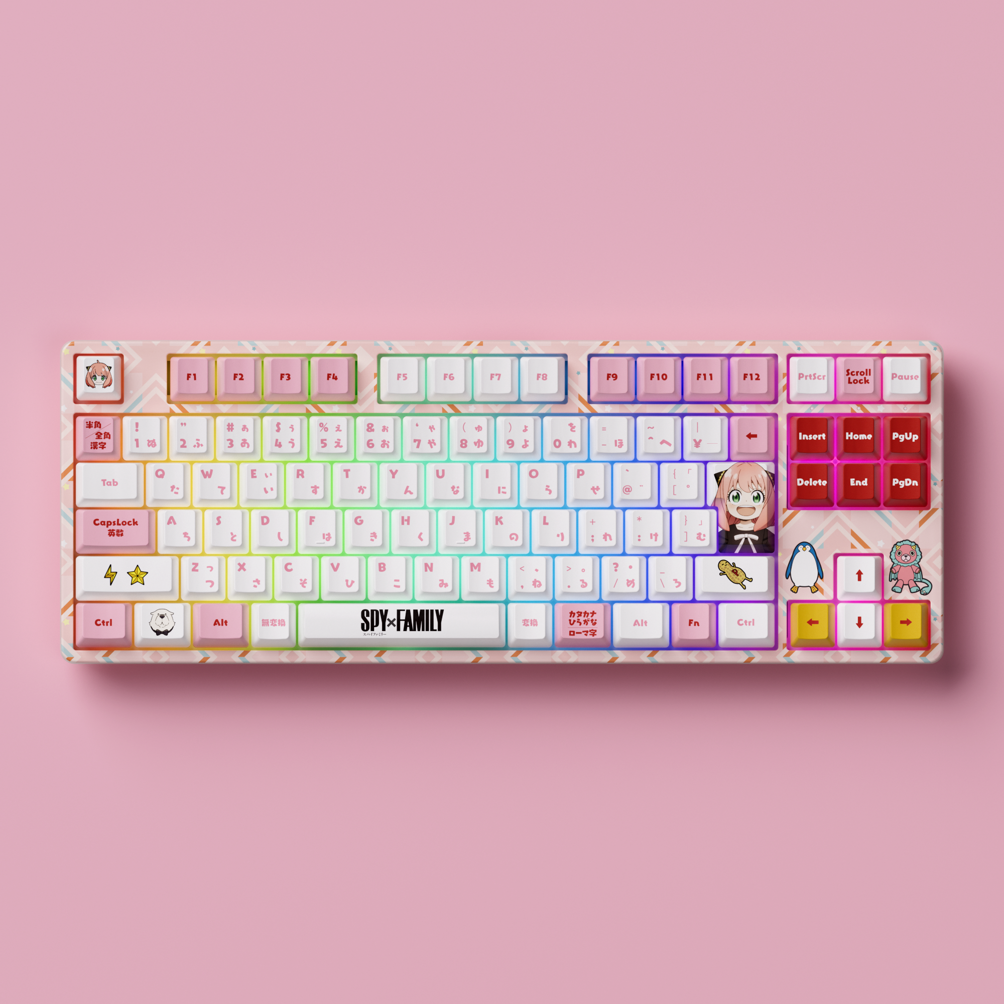 SPY×FAMILY｜AMICIS ゲーミングキーボード 日本語配列 TKL