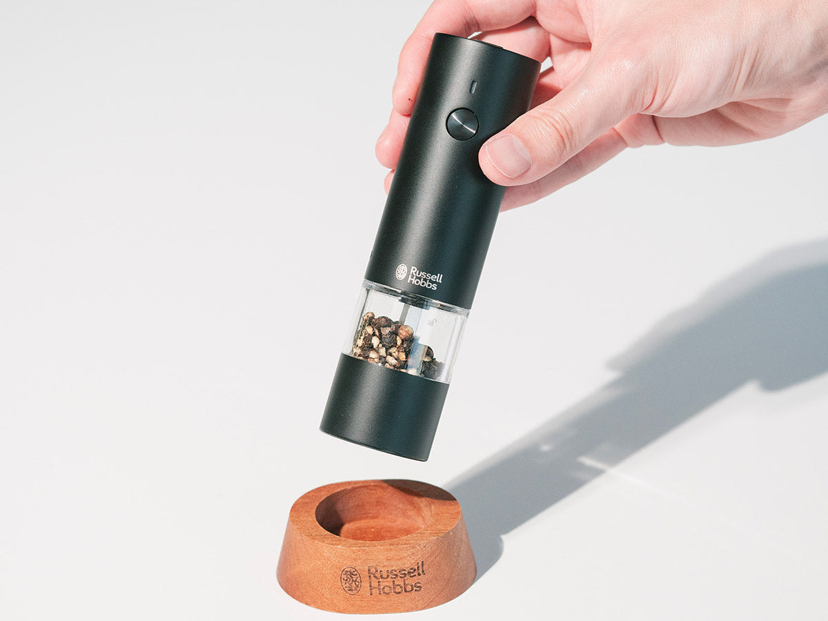 充電式ミルソルト＆ペッパーミニ (ブラック) | ラッセルホブス公式