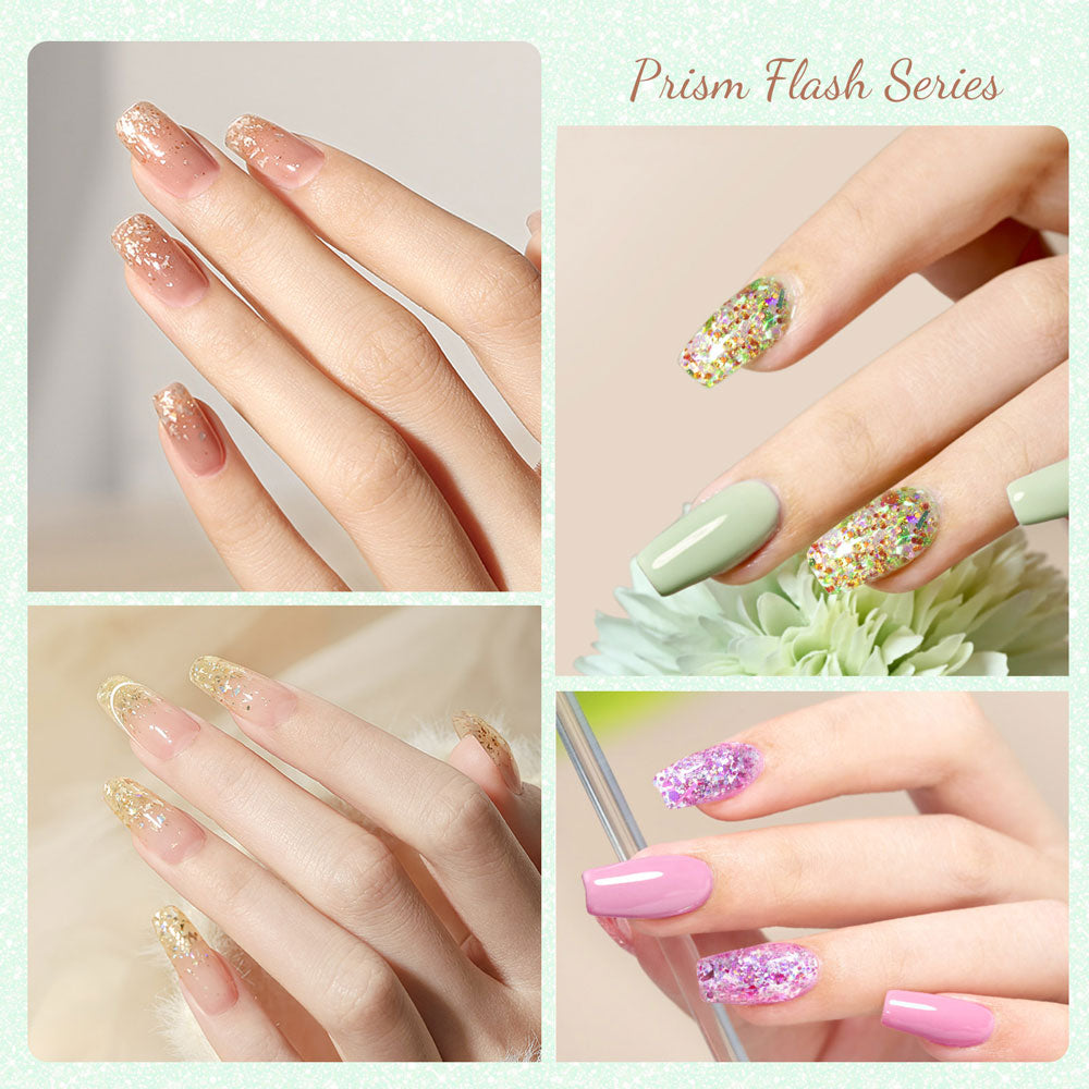 Glitter Nail Gel 9ml - Prism Flash Series | CANNI Official