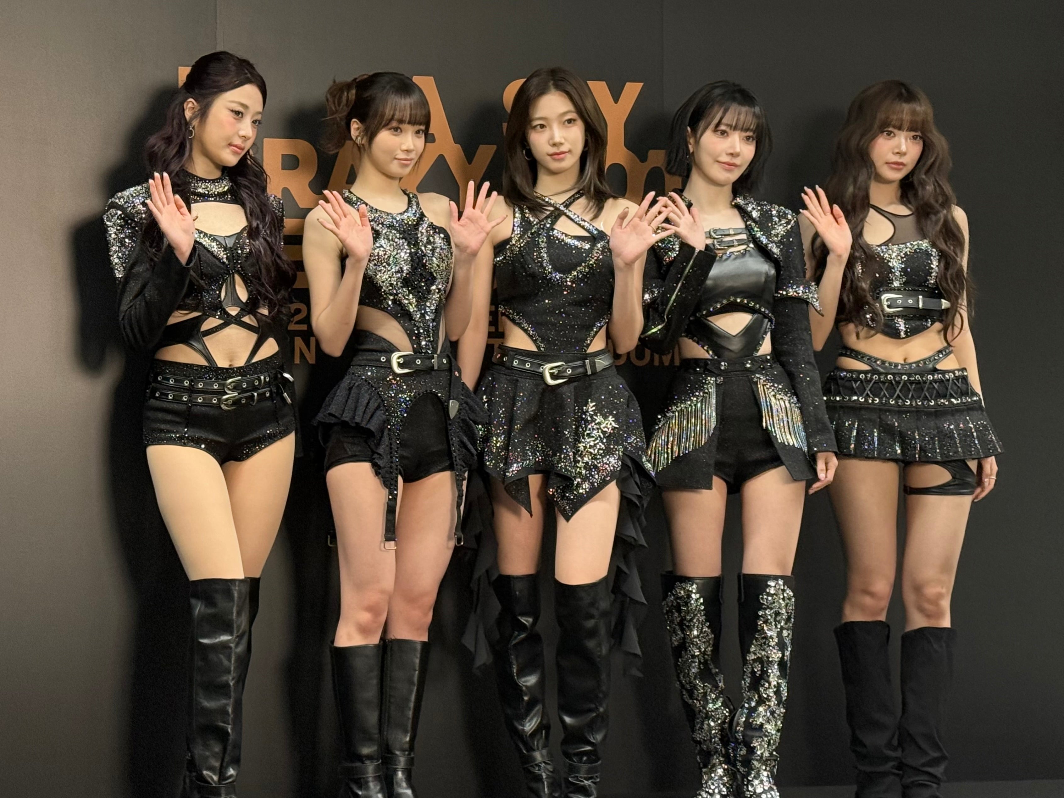 2025 LE SSERAFIM TOUR 'EASY CRAZY HOT' IN JAPAN』記者会見にK-POP