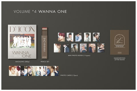 Dicon vol.4 WANNAONE写真集『DO U WANNA SPECIAL ONE?』JAPAN EDITION