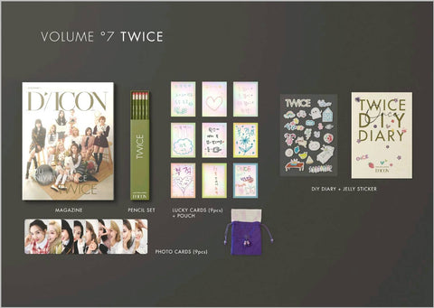 Dicon vol.7 TWICE写真集『YOU ONLY LIVE ONCE』JAPAN EDITION