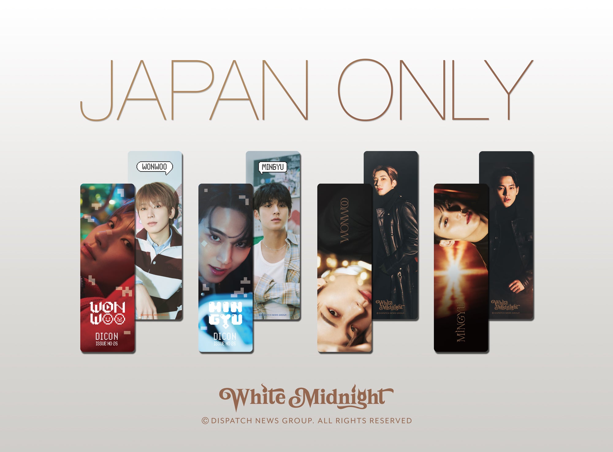 DICON VOLUME N°26 SEVENTEEN WONWOO＆MINGYU：WONWOO B-type – 光文社