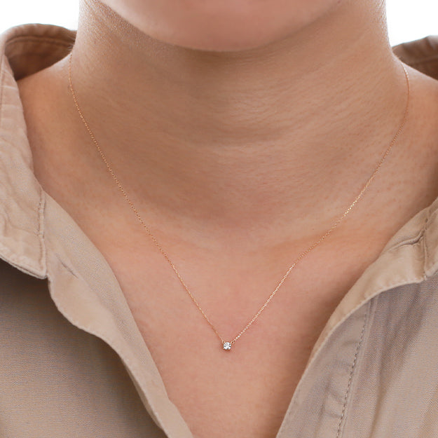 K18「0.05ctコアニー」ネックレス｜【オレフィーチェ】Orefice