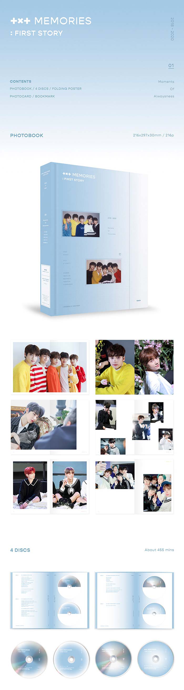 TXT - MEMORIES FIRST STORY DVD – KPOPHERO WHOLESALE