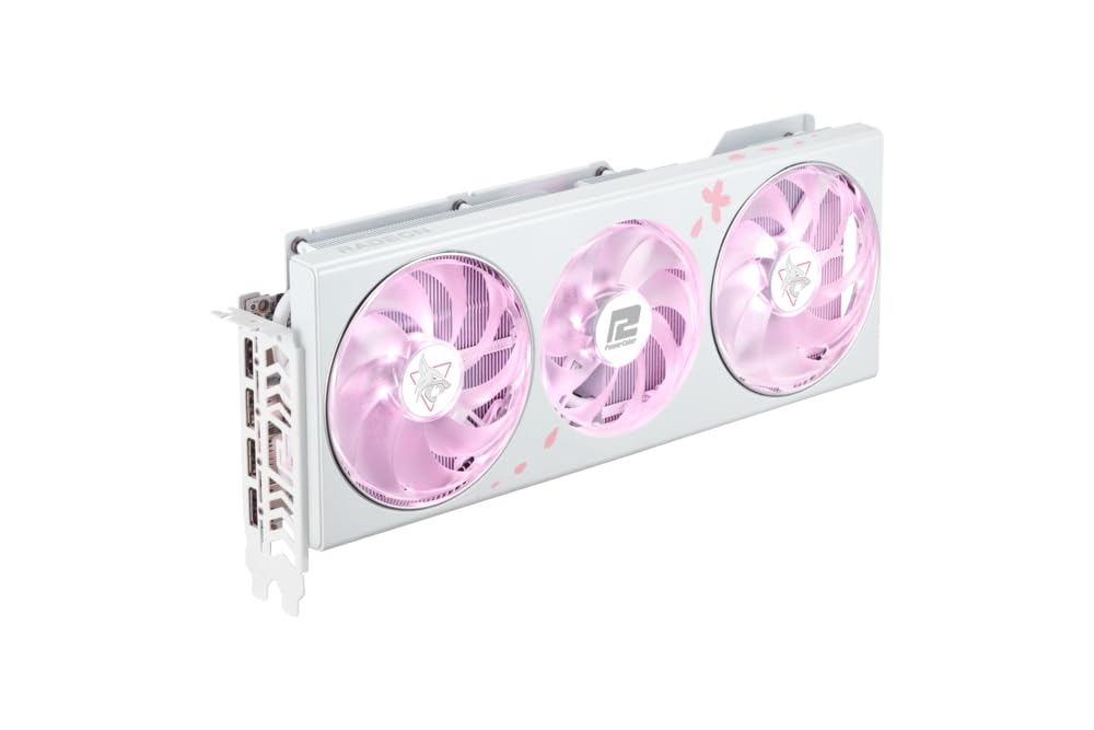 PowerColor Hellhound Sakura AMD Radeon RX 7800 XT 16GB GDDR6