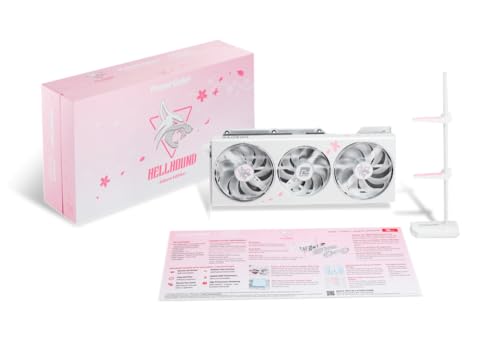 PowerColor Hellhound Sakura AMD Radeon RX 7800 XT 16GB GDDR6