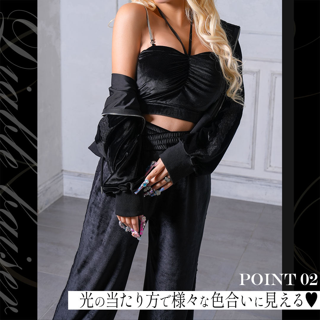 ディアブル限定！！👀🖤ベロア素材の高見えセットアップシリーズ