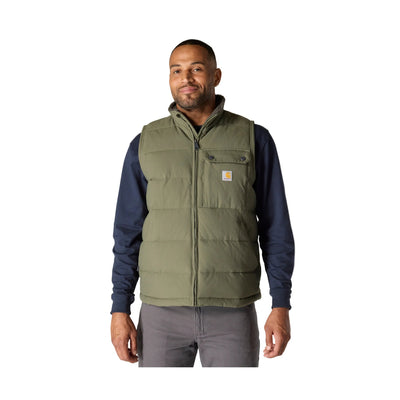 Carhartt Men's Montana Loose Fit Insulated Vest - Dusty Oilve