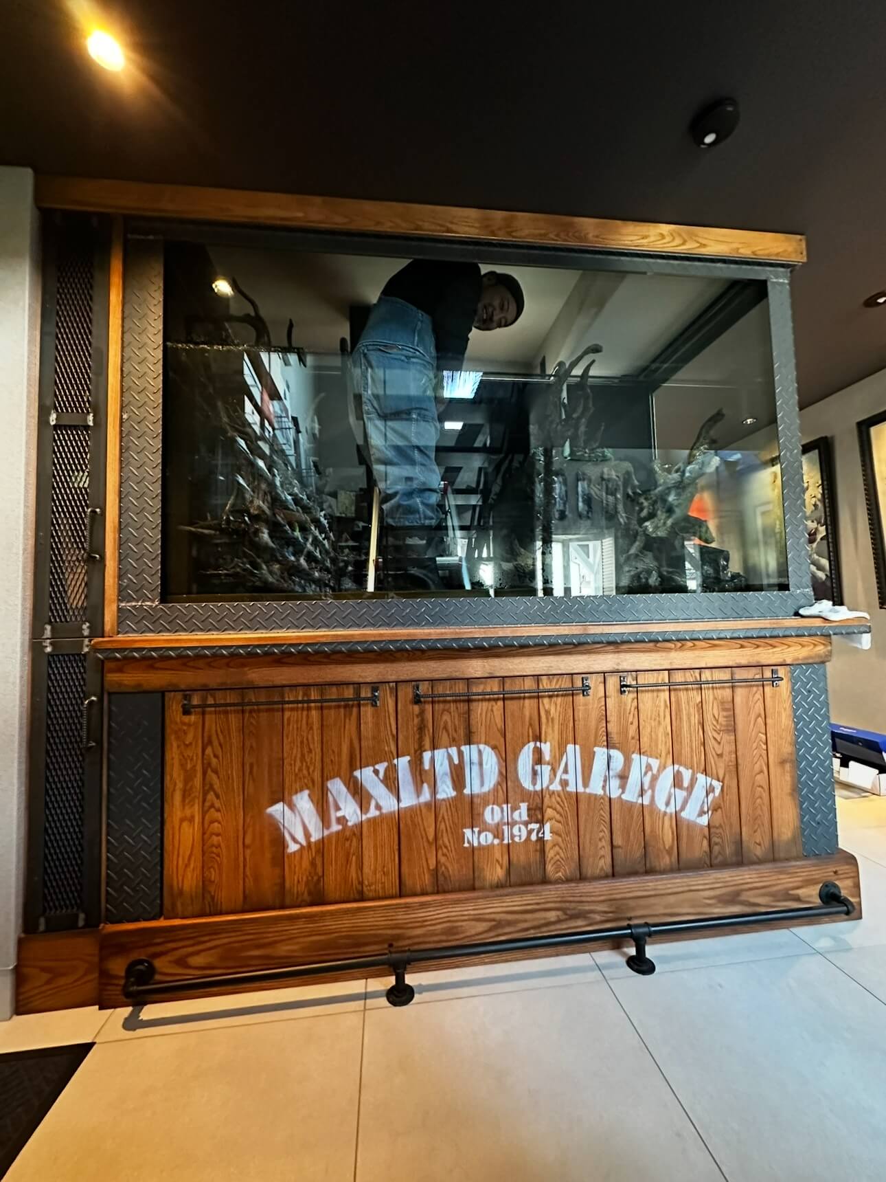 爬虫類ケージ 大型（90・120・180cm／1800）｜オーダー設計｜全面