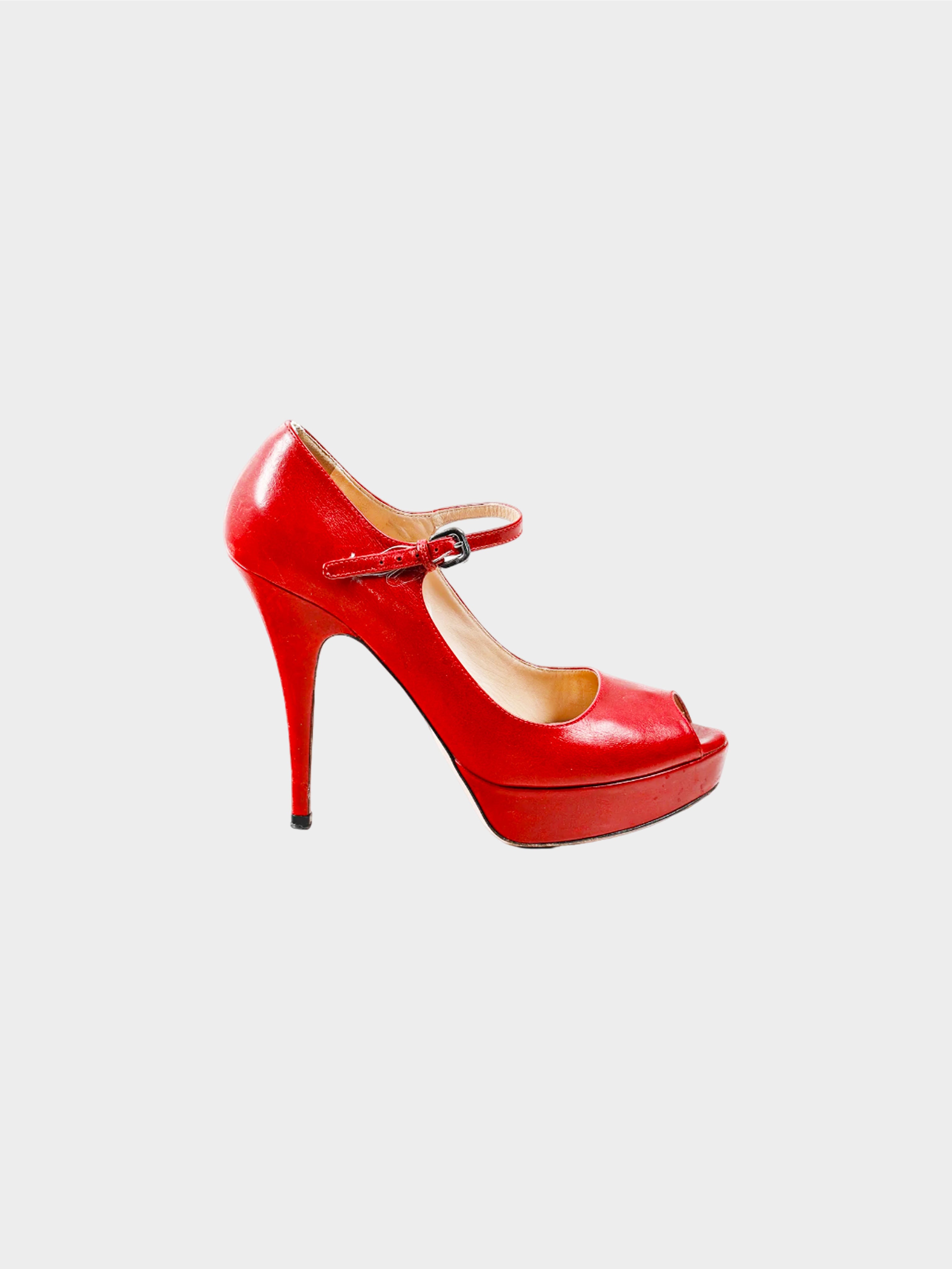 Celine FW 2020 Melody Mary Jane Platform Pumps