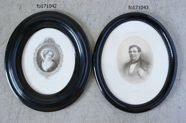 ナポレオン3世 素敵なオーバルフレーム（額縁） フランスアンティーク