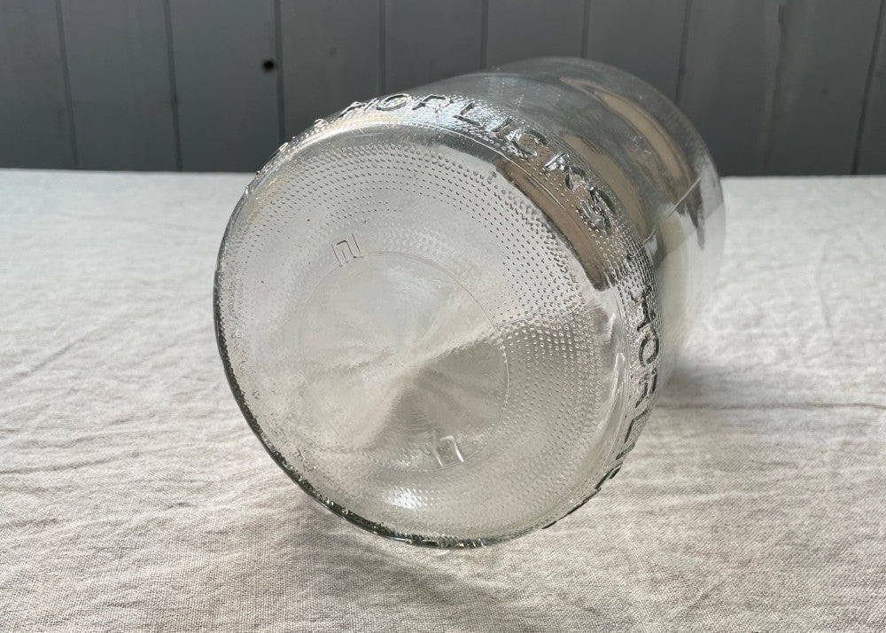 ホーリックガラスジャー（保存容器）高さ20cm イギリスアンティーク