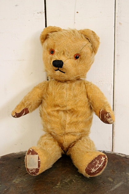 チャドバレー社小首をかしげたテディベア イギリスアンティーク雑貨