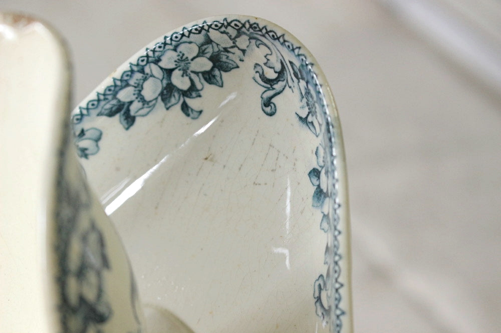 ショワジールロワ窯Wild Roseソーシエール フランスアンティーク食器