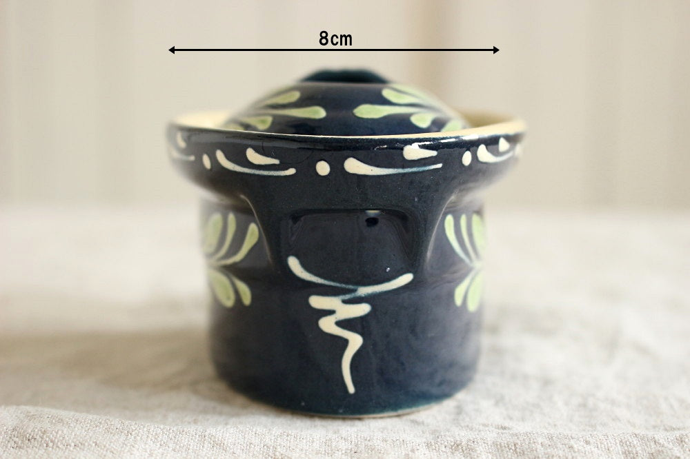 アルザス地方の小さなベッコフ（テリーヌ）ポット（横幅13.5cm