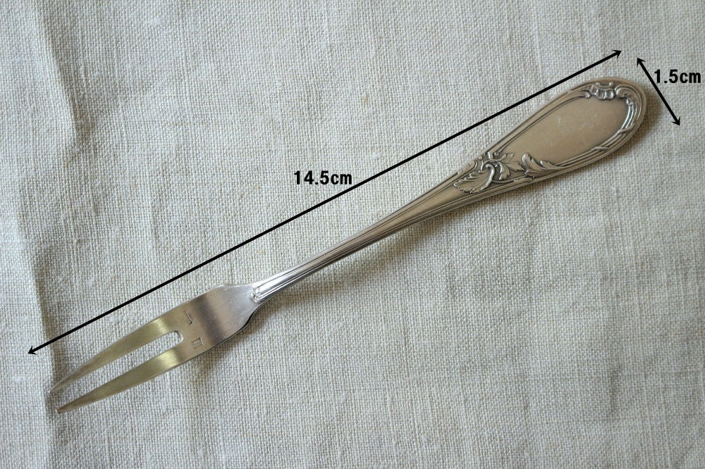 3本あり！エスカルゴ用シルバープレートフォーク フランスアンティーク