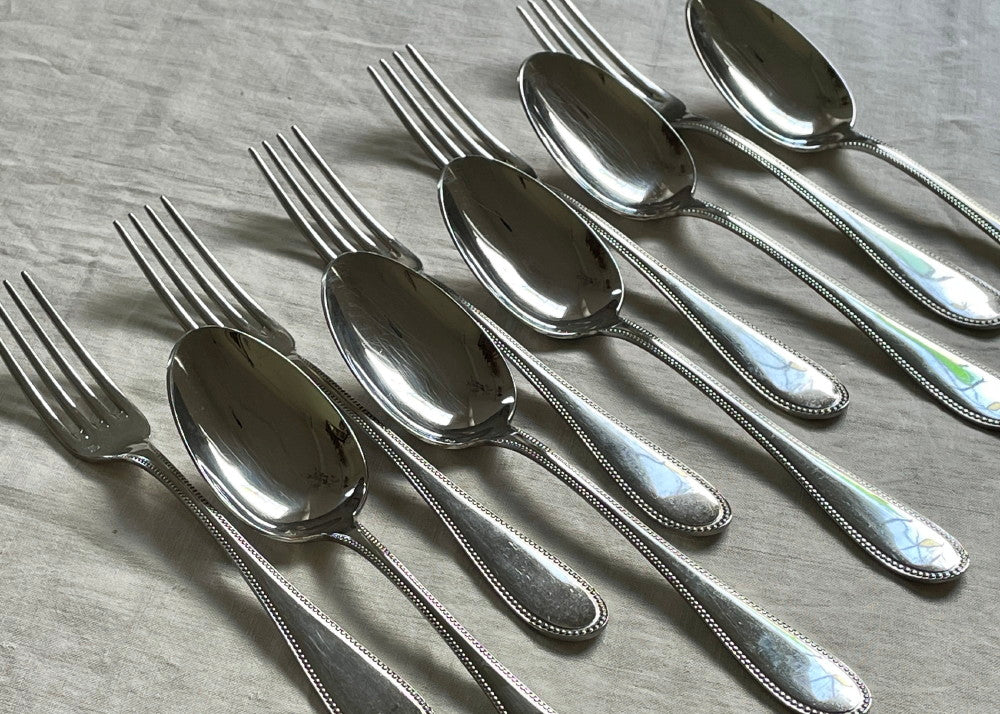 3セットあり！クリストフル社スプーン・フォークセット フランス