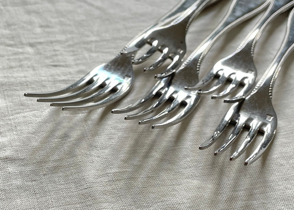 3セットあり！クリストフル社スプーン・フォークセット フランス