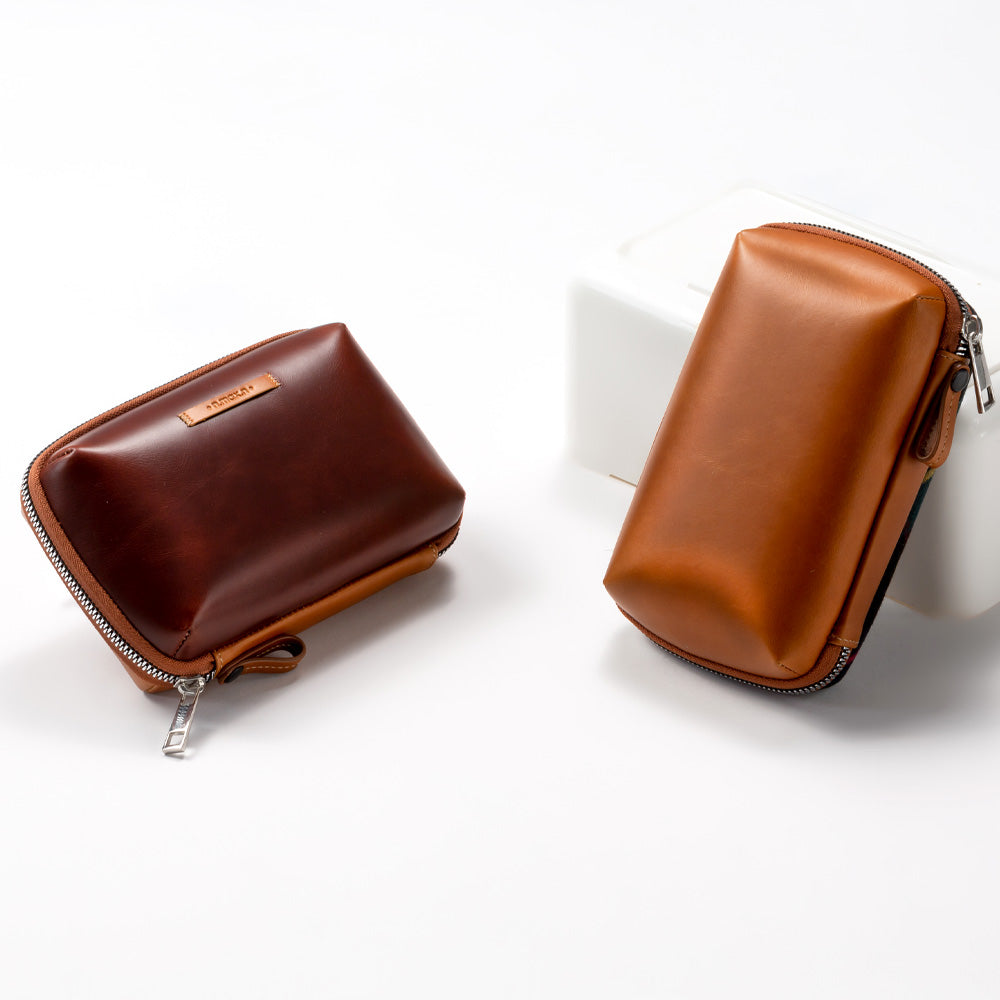 本革製ガジェットポーチ THE WIND オーガナイザー | N.MAX.N | CROY