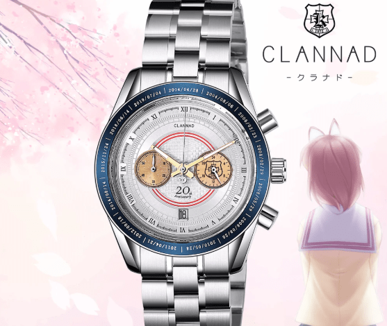 CLANNAD」20周年記念アニバーサリー クロノグラフ腕時計