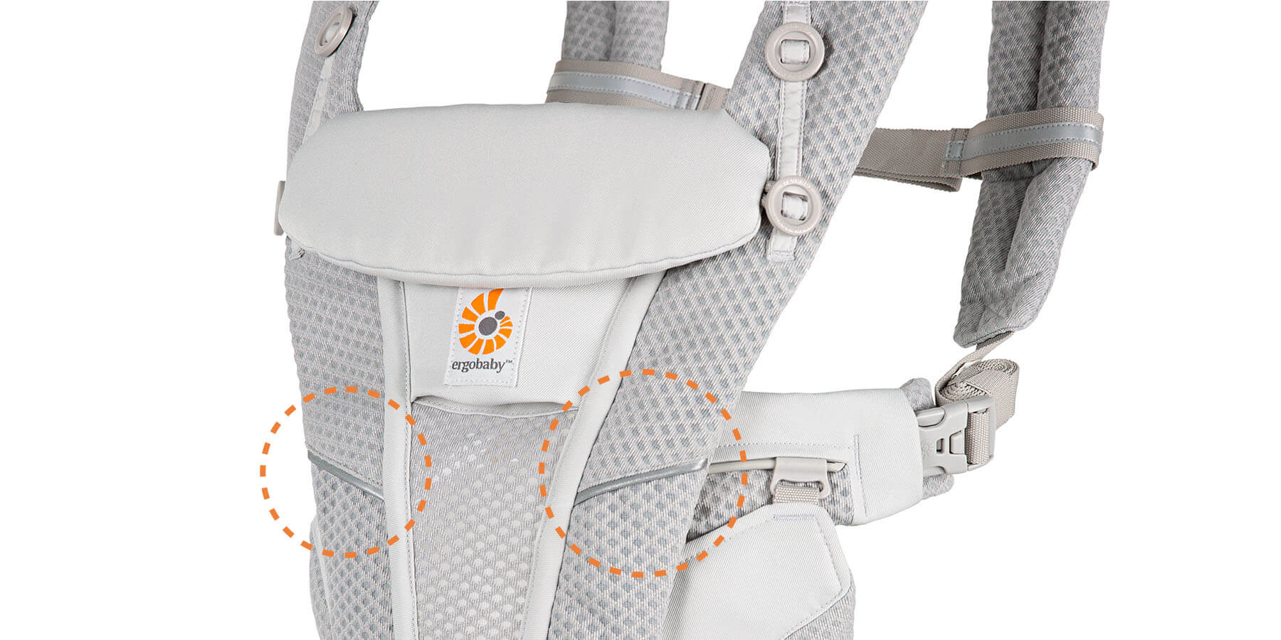 ergobaby OMNI360 エルゴベビー オムニ360 ベージュ メッシュ OMNI