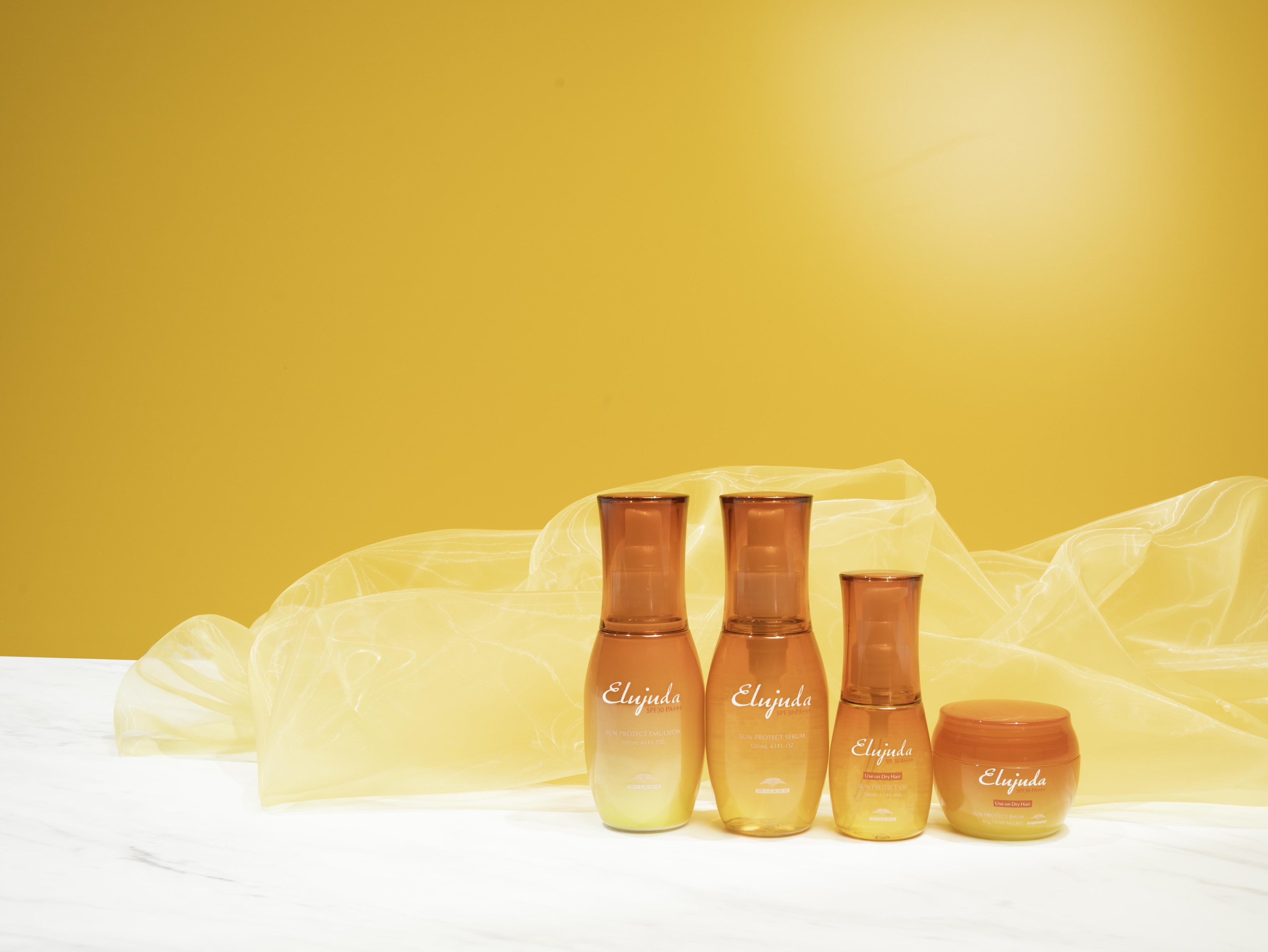 エルジューダがリニューアル！紫外線から毛髪を守るサントリートメント