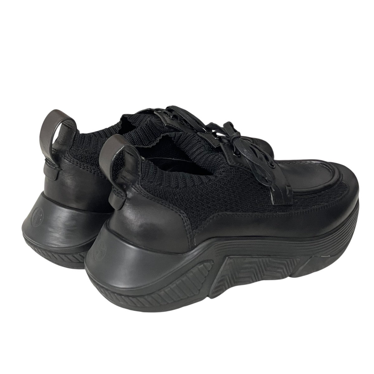 GIORGIO ARMANI(ジョルジオ・アルマーニ) レザー切替スニーカーX2X149