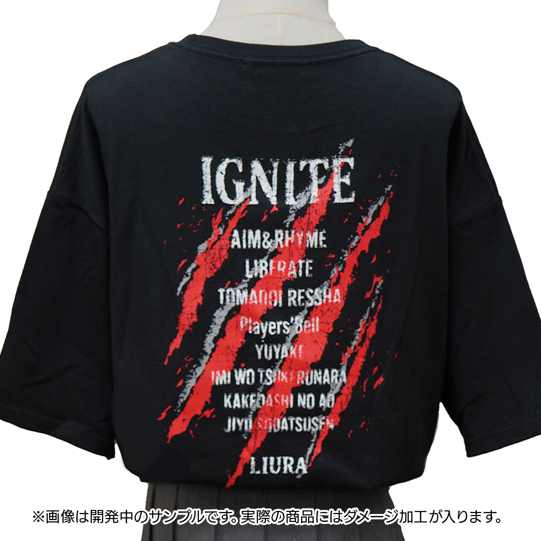 受注生産】Burning Flair ビッグTシャツ りうら - いれいすとあ【公式