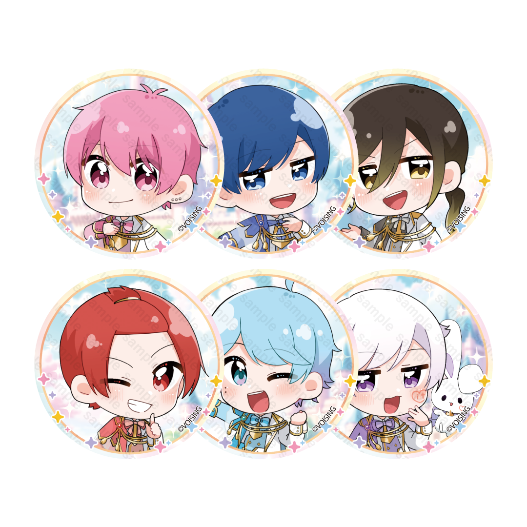 りうら いれいす もふめいと（ぜったいてきしんじゃ！ ） 缶バッジ 赤