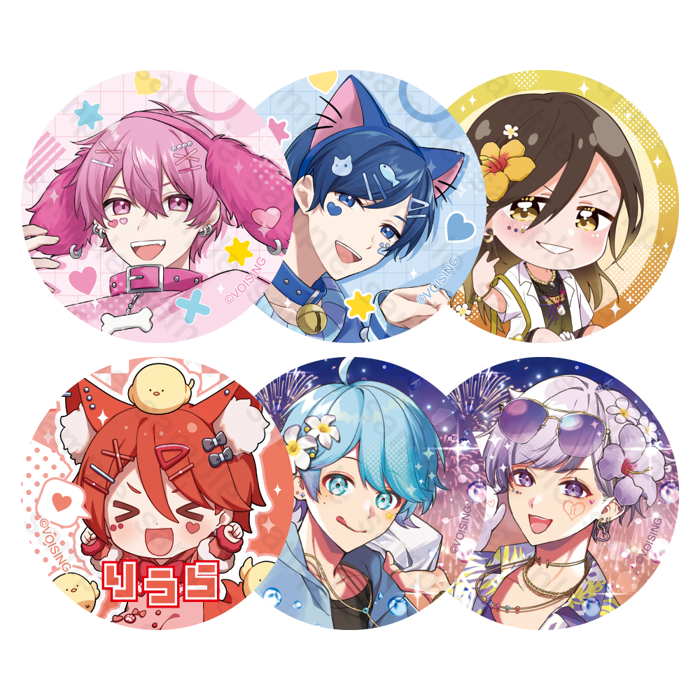 いれいす お正月ランダム缶バッジ 2026 - いれいすとあ【公式グッズ