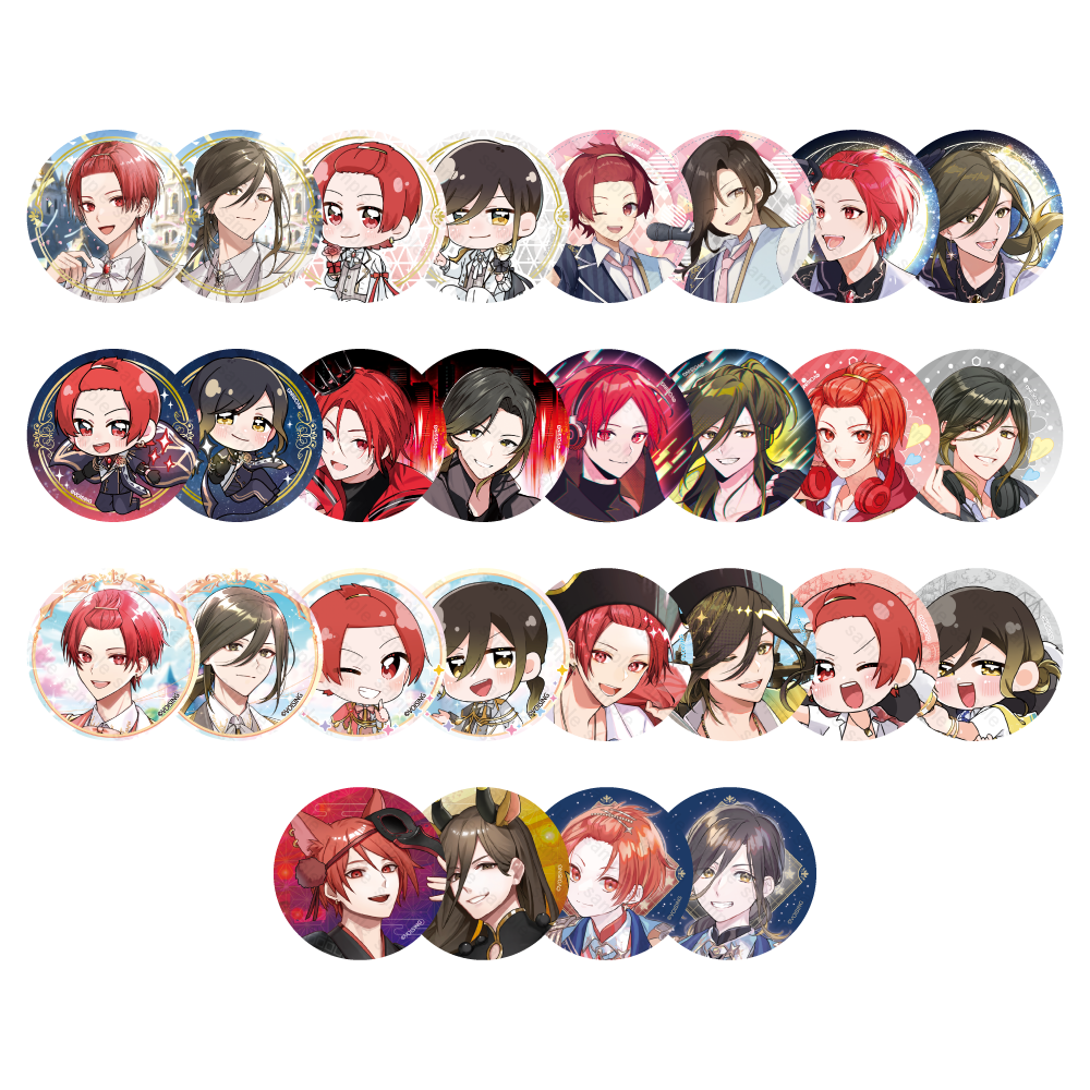 いれいす ピックアップランダム缶バッジ 2025年ver. ぴよにき - いれ