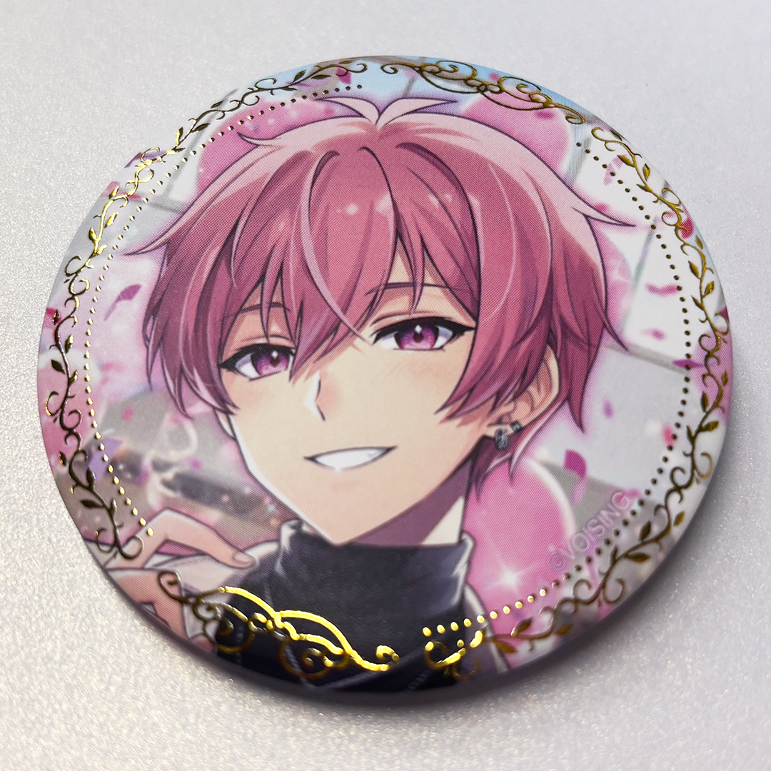 ないこ 活動5周年記念 マット缶バッジ - いれいすとあ【公式グッズ