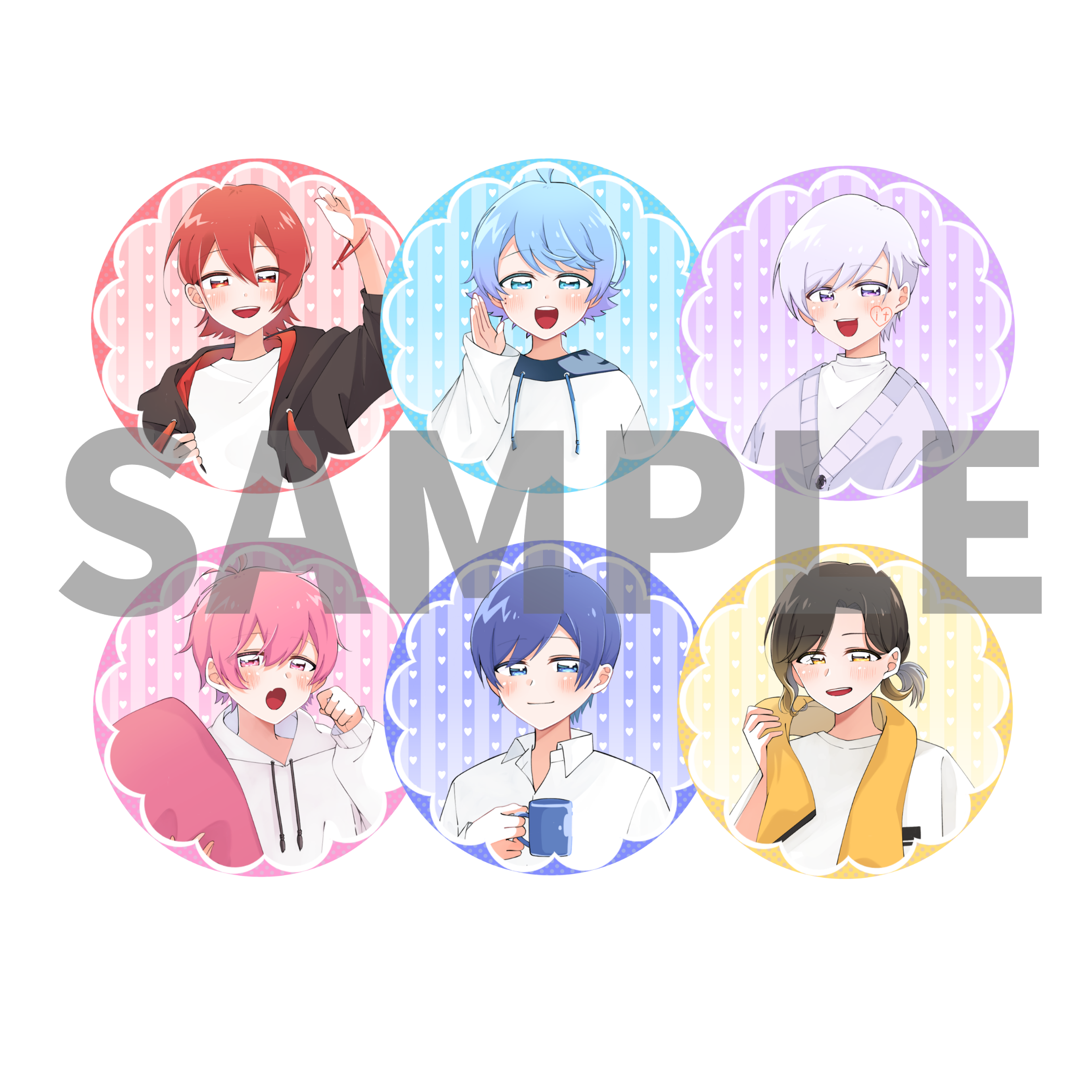 2周年記念】いれいすランダム缶バッジ 第8弾 - いれいすとあ【公式