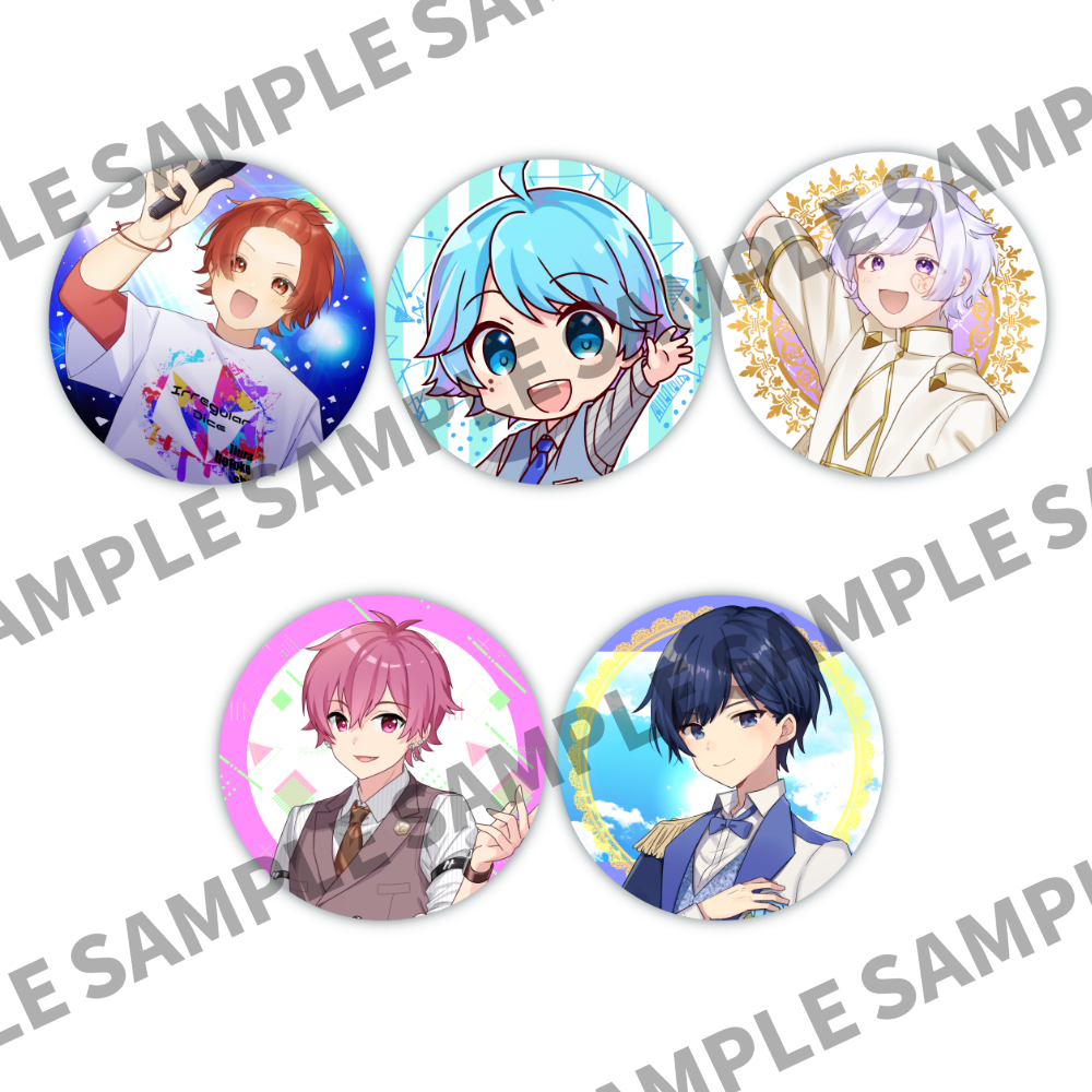 いれいす お正月ランダム缶バッジ 2026 - いれいすとあ【公式グッズ