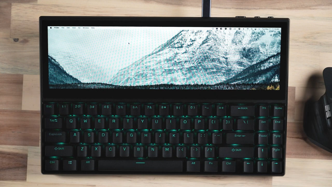 Kwumsy K2 USB Keyboard with 12.6-inch touchscreen