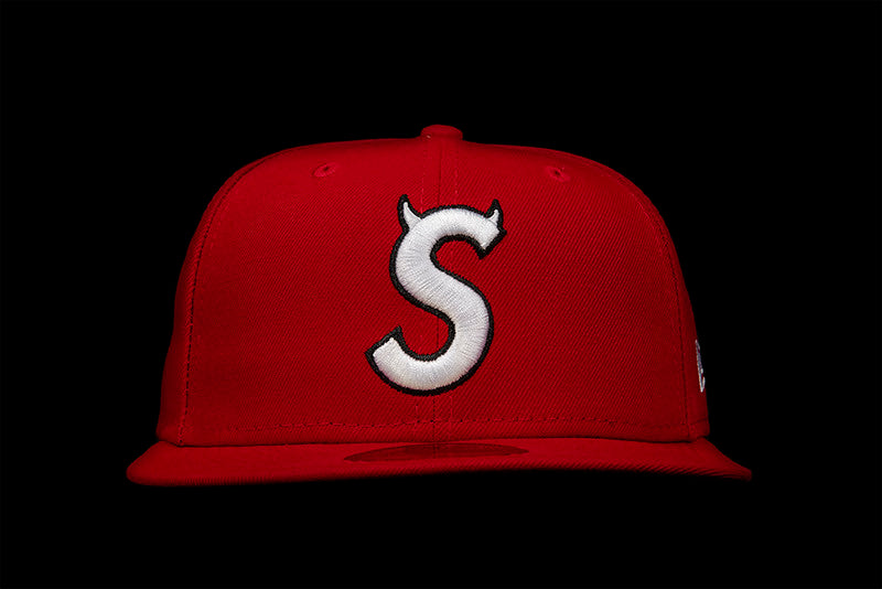 SUPREME DEVIL S LOGO NEW ERA CAP - PROJECT BLITZ