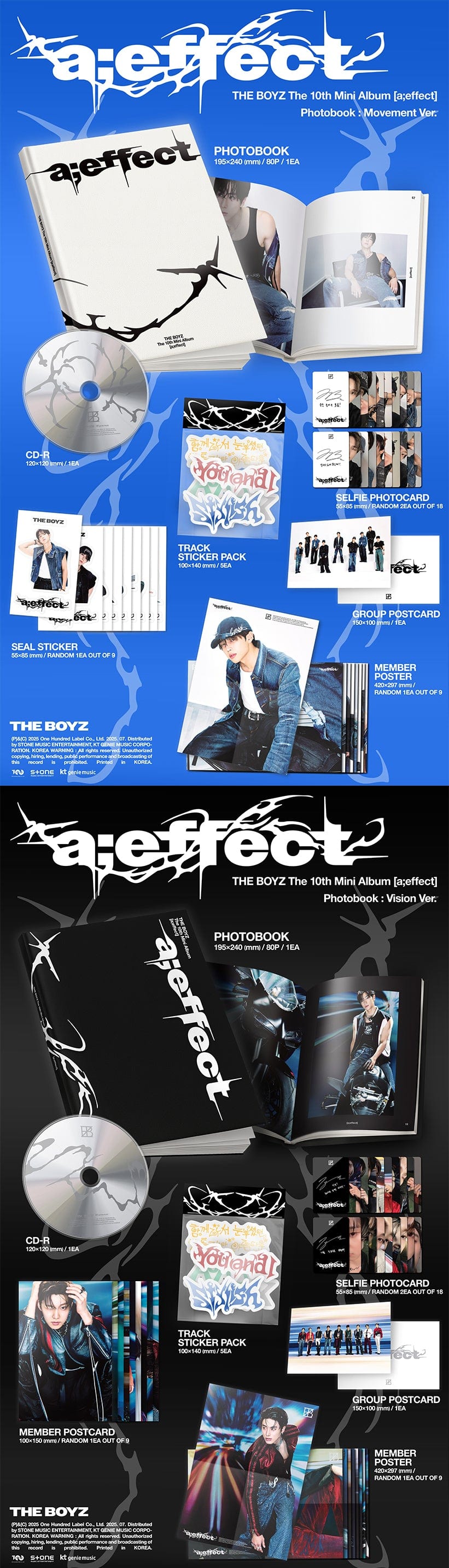 THE BOYZ - 10th Mini Album [a;effect]