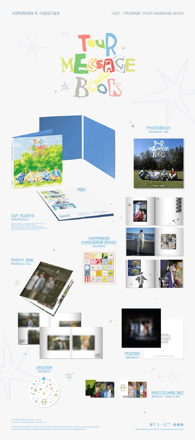 TXT - ACT : PROMISE TOUR MESSAGE BOOK