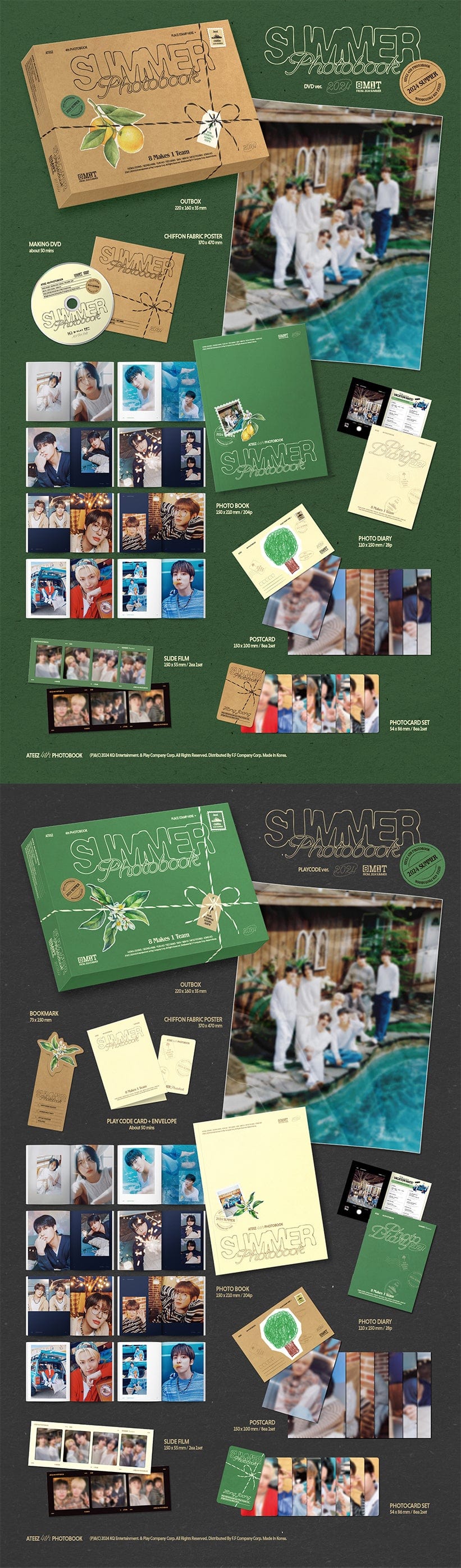 ATEEZ - SUMMER PHOTOBOOK 2024