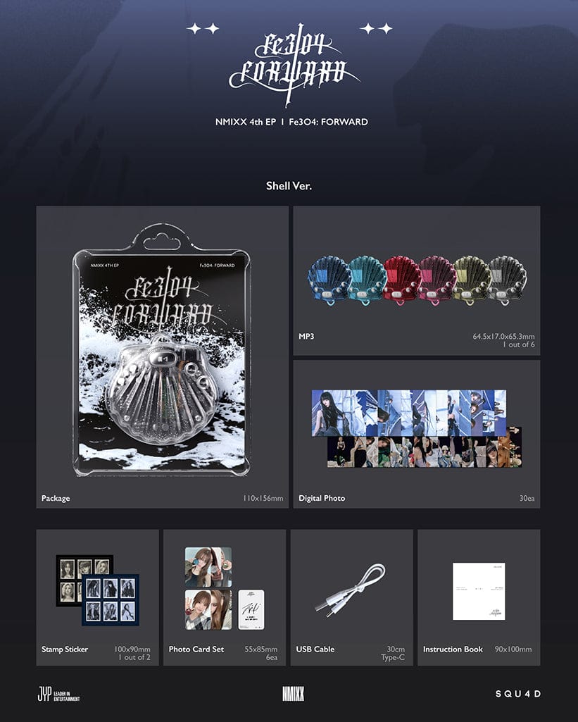 NMIXX - Fe3O4 FORWARD (Shell Ver.)