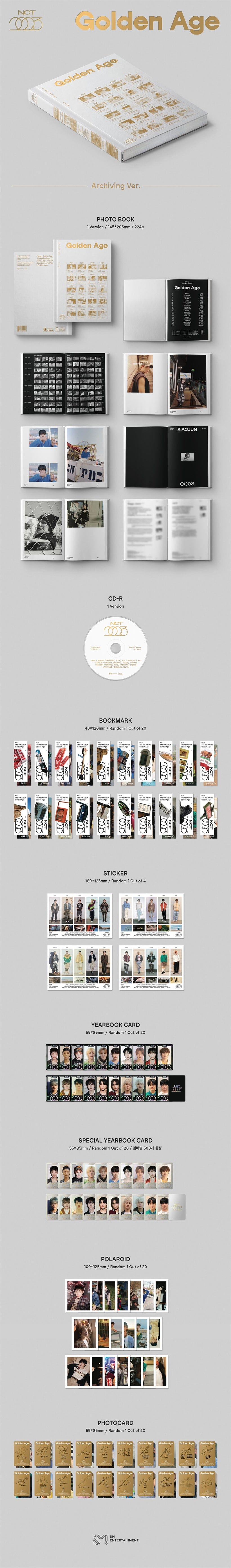 NCT - Golden Age The 4th Album (Archiving Ver.)