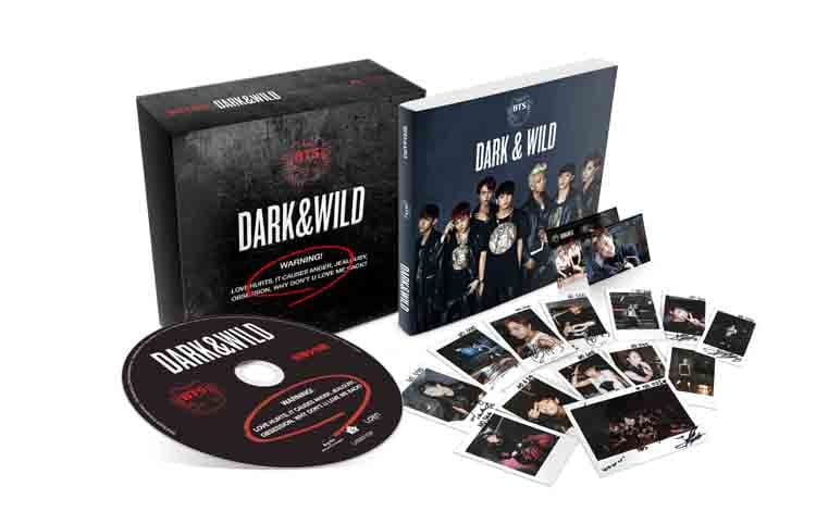 BTS - 1st アルバム DARK & WILD