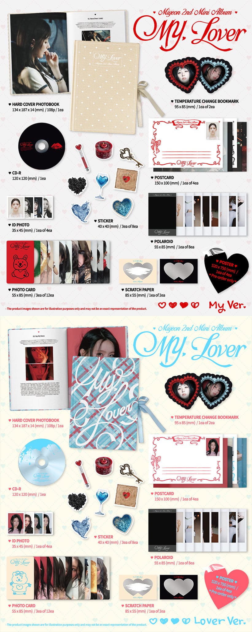 I-DLE ミヨン - 2nd ミニアルバム [MY, LOVER]